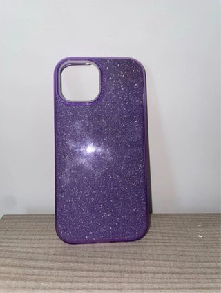 Cover viola glitterato