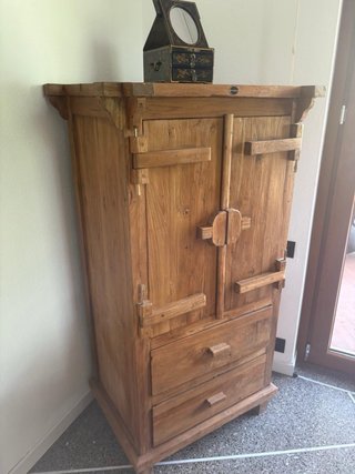 Armadio mobile in legno di teak