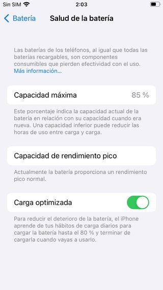iPhone 6s Gris Espacial 32GB
