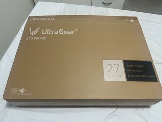Monitor LG UltraGear 27GS60QC 180Hz 1ms