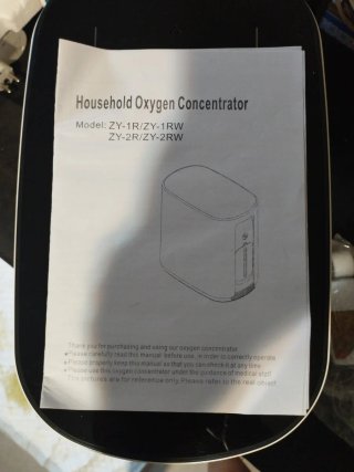 Concentrador Oxígeno ZY-1R/ZY-2R