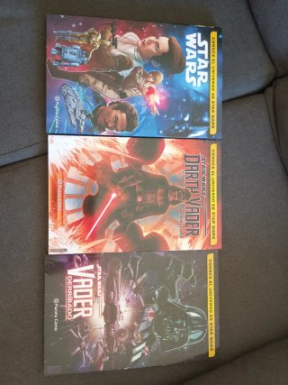 Lote Star Wars: Cómics, Película y Funko