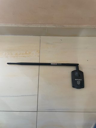 Adaptador WiFi USB WiFiSky 2,4 GHz con antena