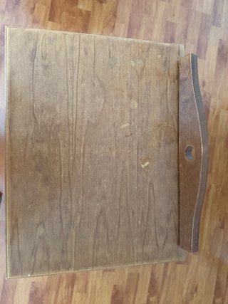 Mesita de noche de madera 3 cajones
