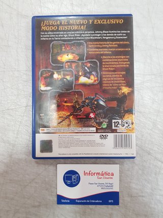 Videojuego Ghost Rider PS2