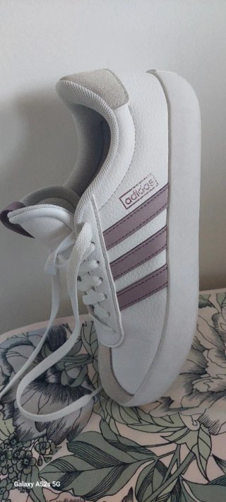 Zapatillas Adidas Court 3.0 Mujer Morado/Blanco