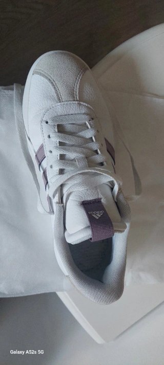 Zapatillas Adidas Court 3.0 Mujer Morado/Blanco
