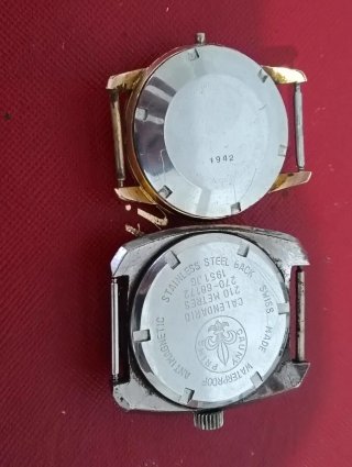 Lote 2 relojes Thermidor y Cauny