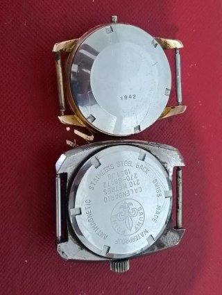 Lote 2 relojes Thermidor y Cauny