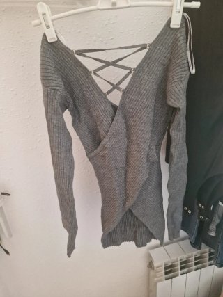 Jersey Guess Gris Talla S