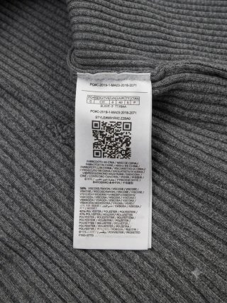 Jersey Guess Gris de canalé - Talla S