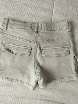 Pantalón corto cargo verde mujer GreenCoast T.32