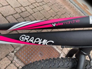 Bicicletta MTB Graphic Lady 24 pollici