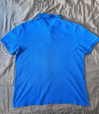 Polo Tommy Hilfiger Azul Vibrante