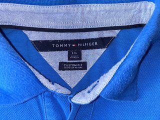 Polo Tommy Hilfiger Azul Vibrante