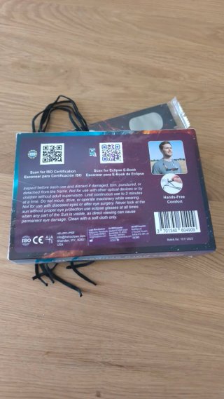 Gafas para eclipse solar. Pack de 4