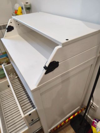 Cómoda cambiador Ikea Sundvik blanca