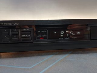 sintonizador de radio Philips FT772 AM/FM Sintonizador Estéreo Digital Sintetizado - Negro