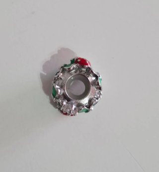 Charm Separador Trébol y Mariquita