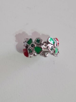 Charm Separador Trébol y Mariquita