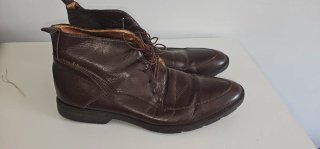 Botas de vestir de cuero para hombre