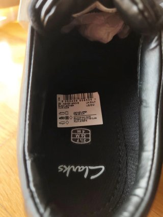 Zapatos Clarks Colegial Niño Negro