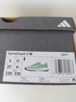 Zapatillas Pádel Adidas Game Court 2 W Verde/Morad