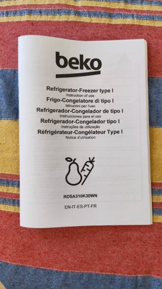 Nevera Beko 175cm Blanca