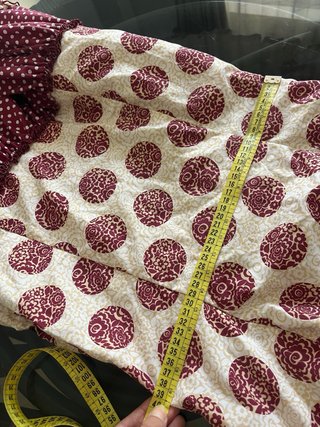 Traje Flamenca Canastero Burdeos