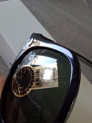 Occhiali da sole Ray-Ban Wayfarer black G-15 Green