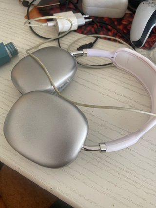 Auriculares P9 Rosa y Plateado