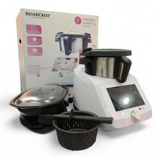 ROBOT DE COCINA SILVERCREST SMART 389506 + ACCESORIOS + CAJA