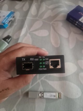 Convertidor de Medios 10/100/1000Base-Tx a 1000Bas
