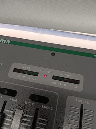 Mesa akiyama stereo mixer & equalizer  mx-4200