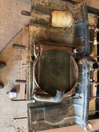 Panel Divisor Renault 10 con Radiador