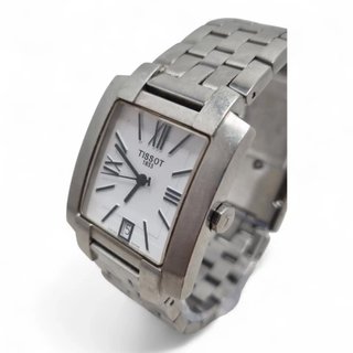 RELOJ TISSOT 1853 L860960 ESFERA BLANCA CORREA METALICA + ESLABONES
