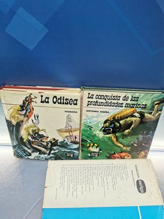Lote 9 cuentos infantiles AHFA-auriga serie-años 60/70