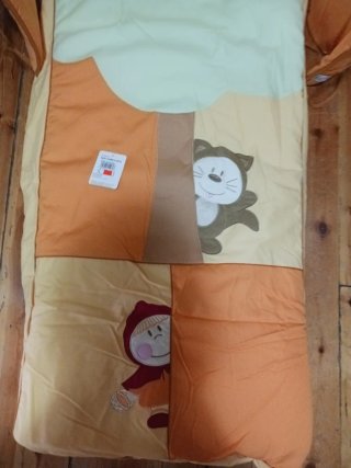Colcha cuna infantil con dibujos