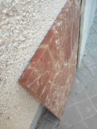 Encimera mármol para mesa tabla corte o alféizar