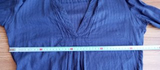 Camisa morada manga larga