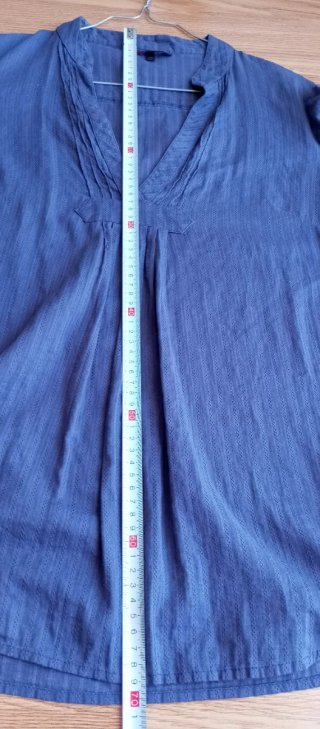 Camisa morada manga larga