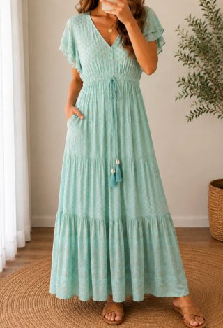 Vestido Boho T.Única
