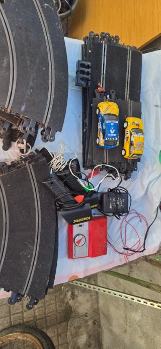 Scalextric Completo Coches y Pistas