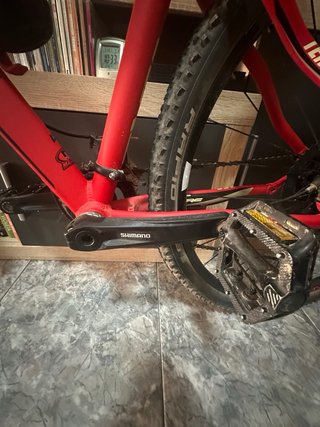 Bicicleta de Montaña Roja