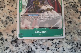 Carta One Piece TCG Giovanni