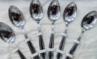 Set posate acciaio Inox