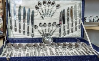 Set posate acciaio Inox