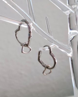 Pendientes Corazón Plata