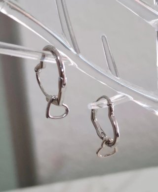 Pendientes Corazón Plata