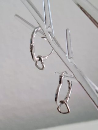 Pendientes Corazón Plata